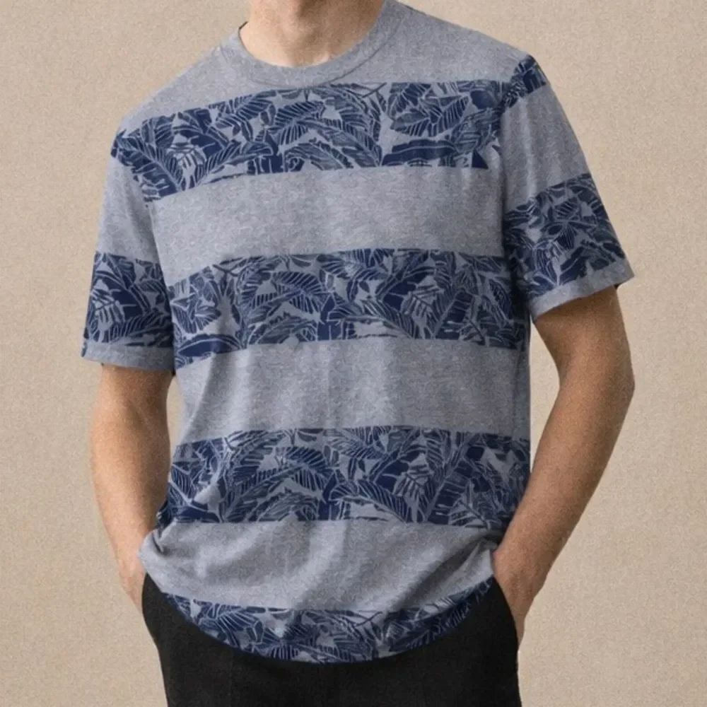 Old Navy Tropical Print Aloha Hawaiian Men’s T-shirt Size XXL
